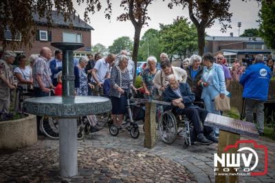 Nieuwe namenmonumenten eren oorlogsslachtoffers in gemeente Elburg - © NWVFoto.nl